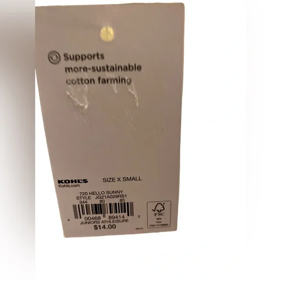 NWT SO yellow workout tank - Picture 5 of 6